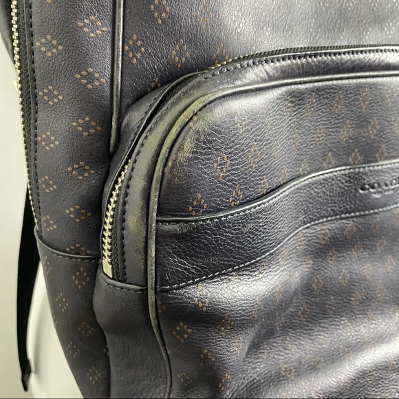 Coach Hamilton Leather backpack - Picture 3 of 9